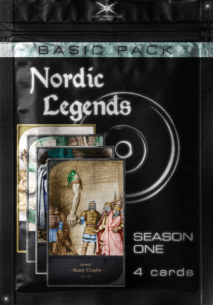 One Nordic Legend Card of our Basic Pack